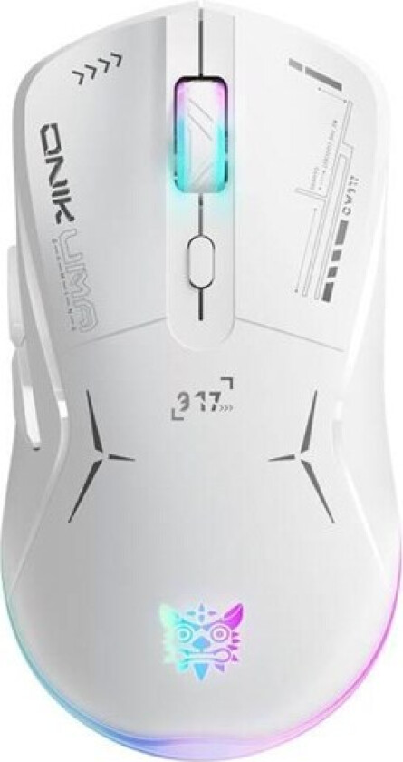 CW917 gaming mouse (white) - Gaming mus - Hvit