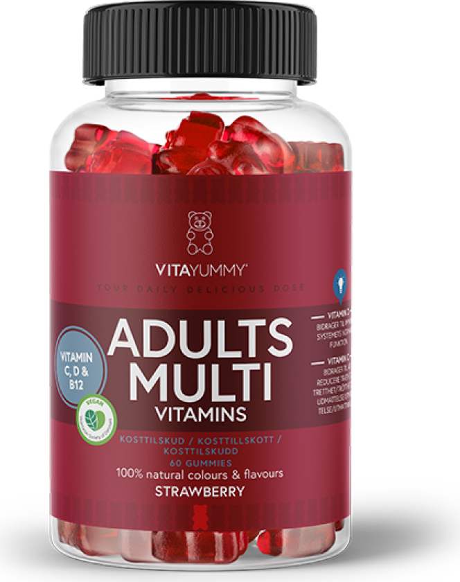Adults Multivitamin Strawberry - 60 Stk