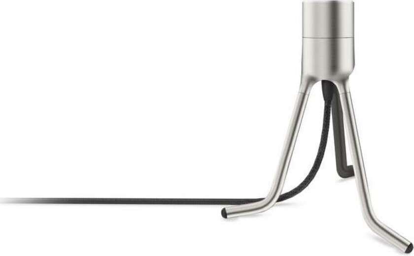 Tripod Base lampestativ Børstet stål