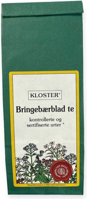 BIOFLORA Kloster Bringebærbladte 50G