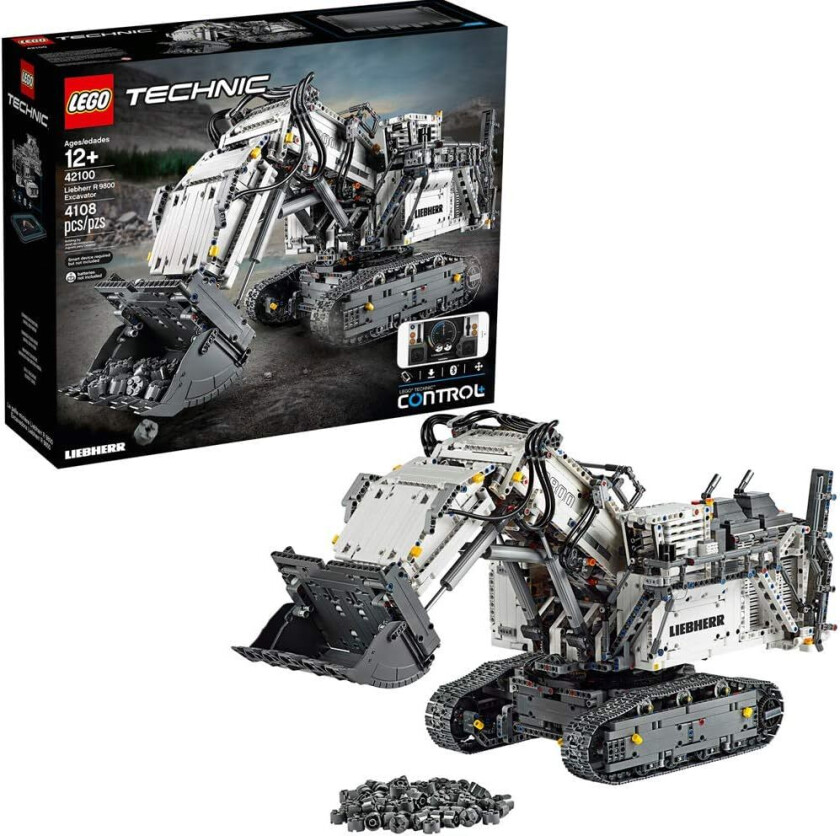 Lego Technic 42100 Liebherr R 9800 Gravemaskin
