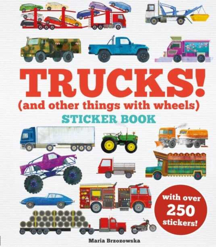 Trucks! Sticker Book (And Other Things With Wheels)