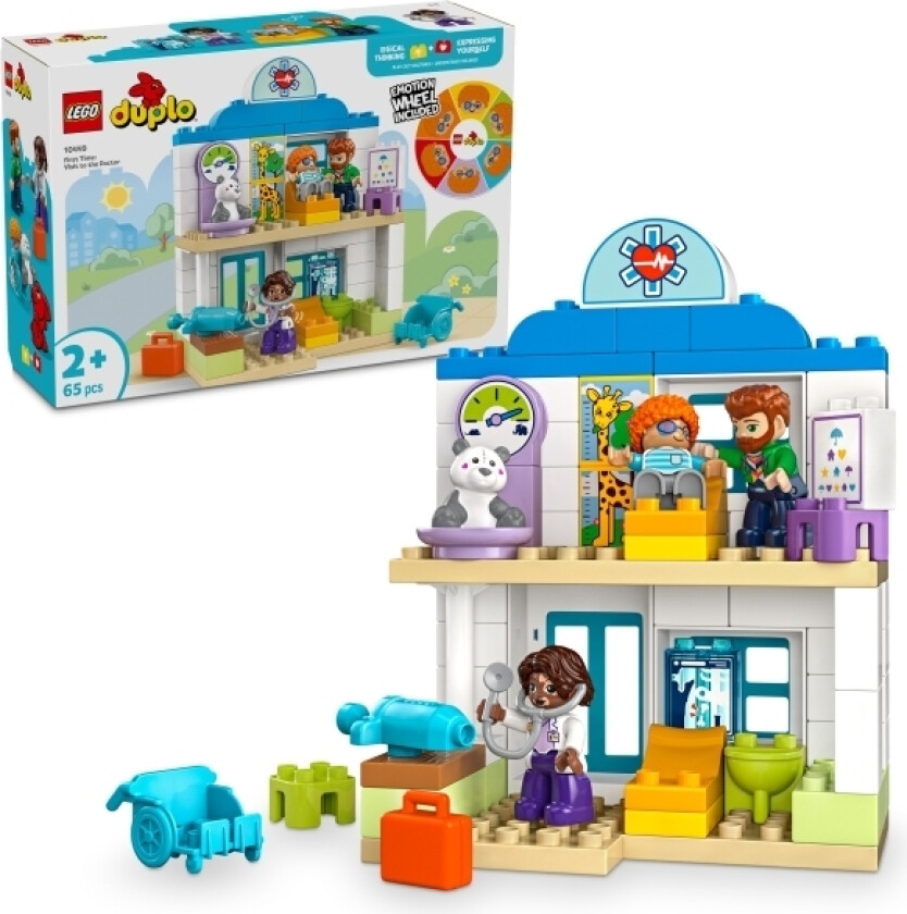 Lego Duplo Town 10449 For Første Gang: Besøk Hos Legen