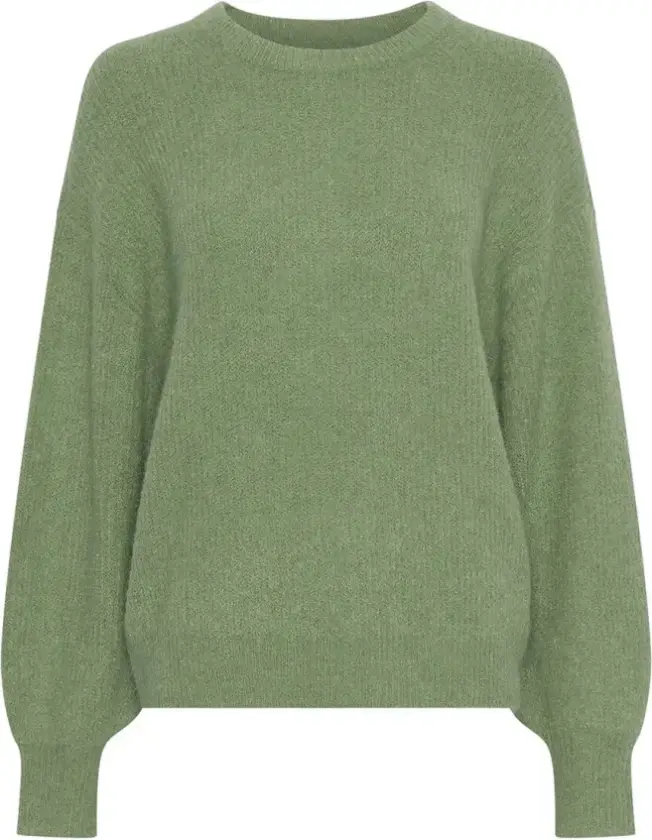 Moss Copenhagen, Dame, Strikkevarer, Grønn, M/L