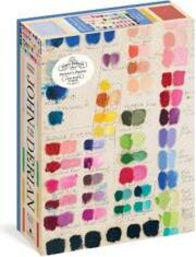 John Derian Paper Goods: Painter's Palette 1,000-Piece Puzzle