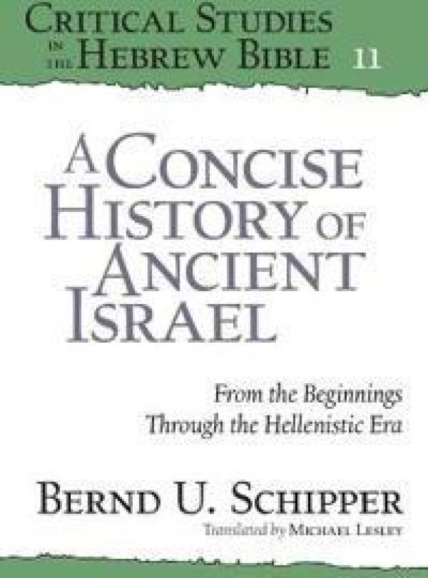 A Concise History of Ancient Israel