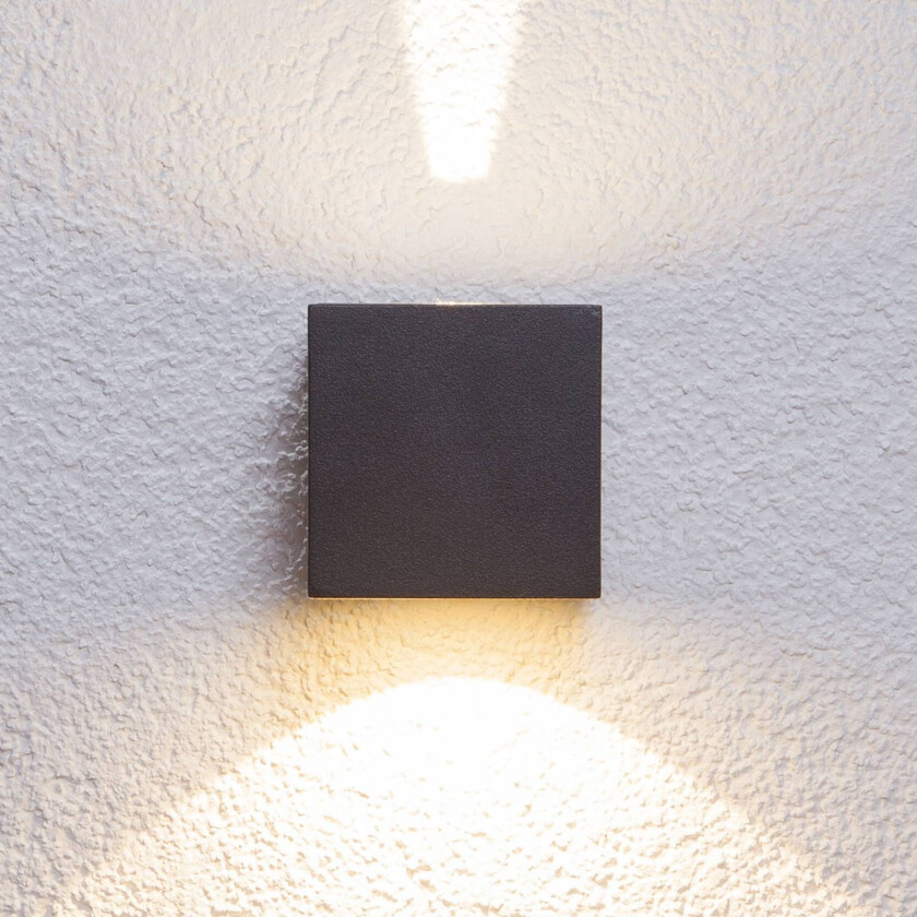 Unavio LED-vegglampe i terningform