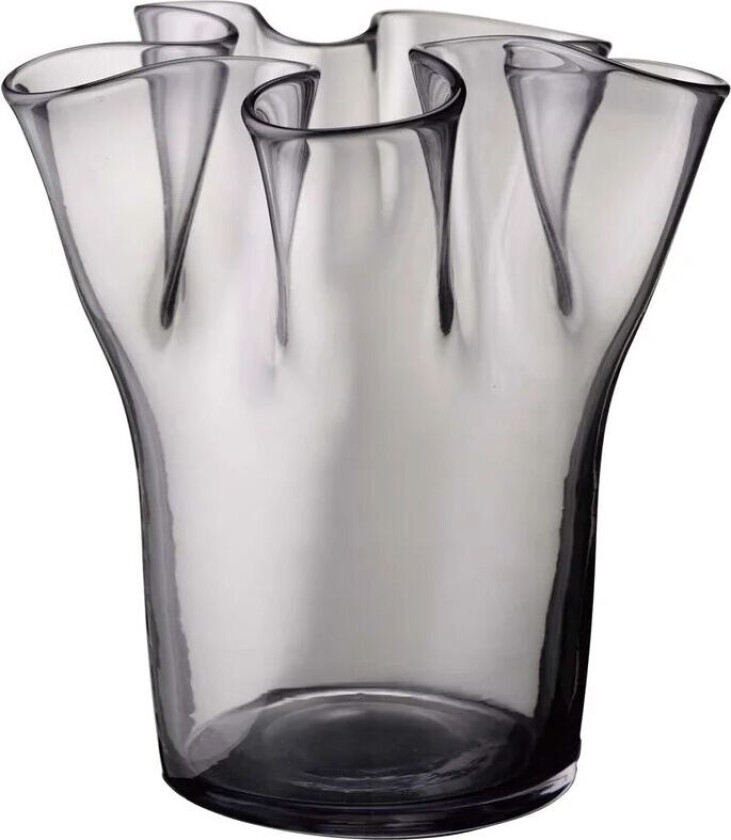 Aida Tulip vase 20 cm Smoke