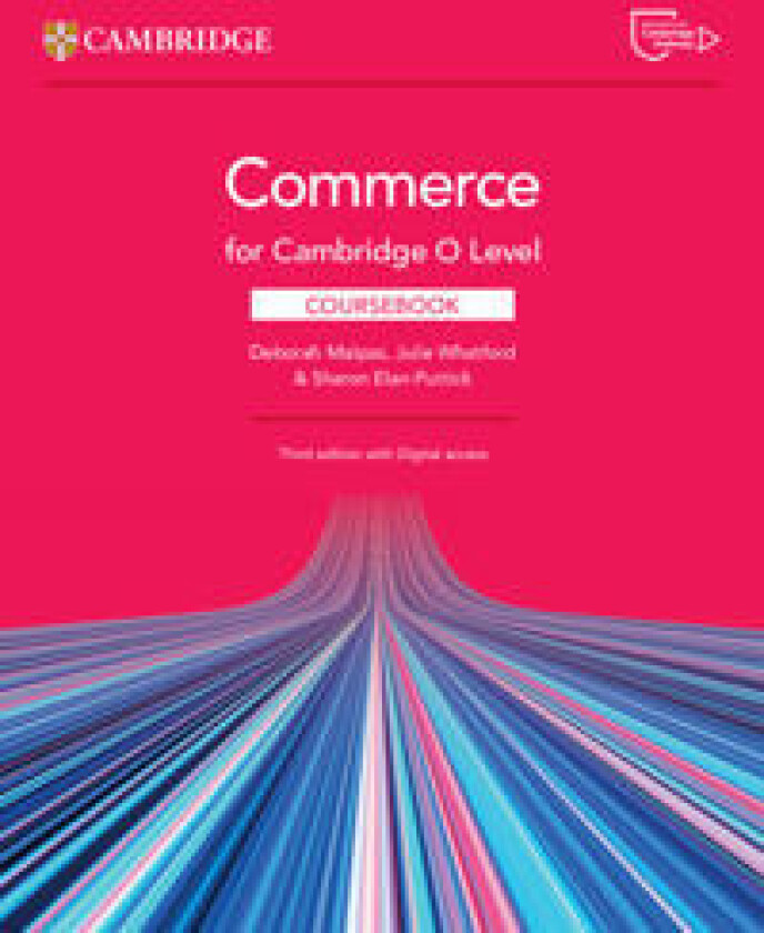Commerce for Cambridge O Level Coursebook with Digital Access (2 Years)