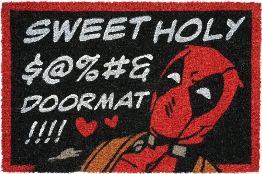 Deadpool Dørmatte (40 X 60 Cm)
