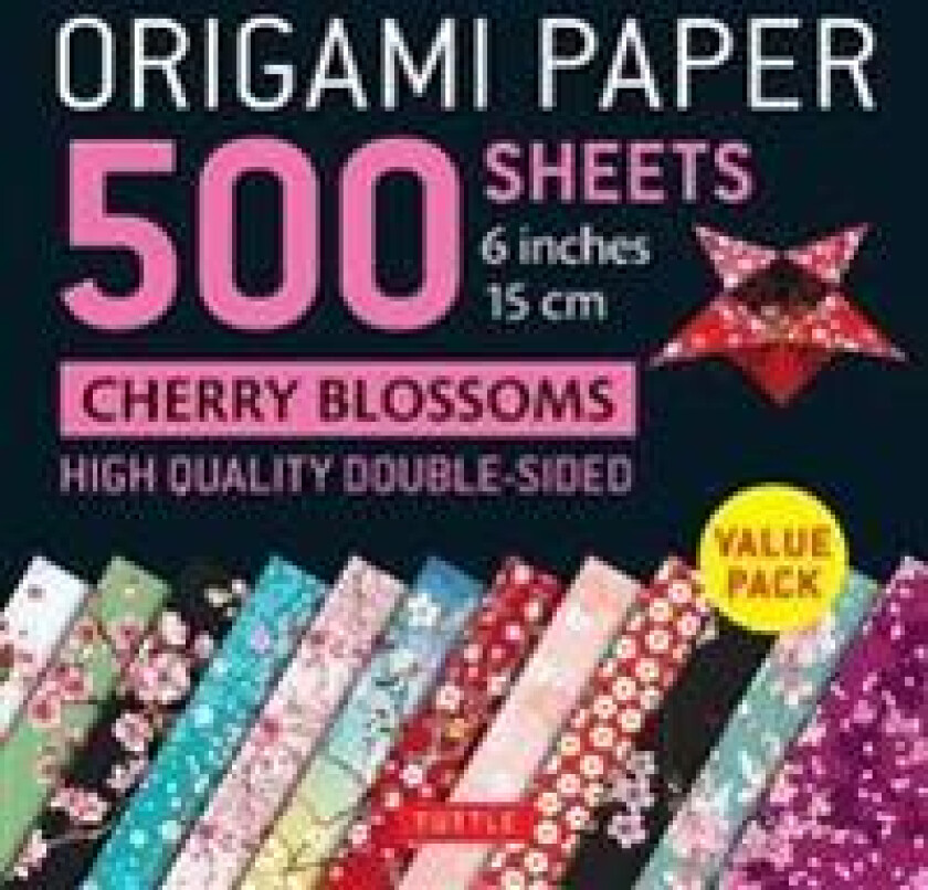 Origami Paper 500 sheets Cherry Blossoms 6 inch (15 cm)