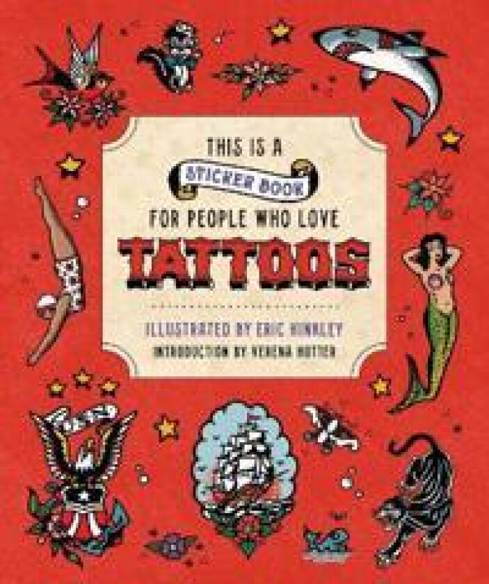 This is a Sticker Book for People Who Love Tattoos