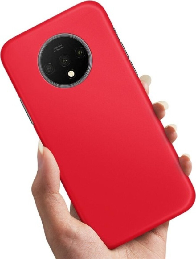 OnePlus 7T - Deksel/Mobildeksel Rød Red