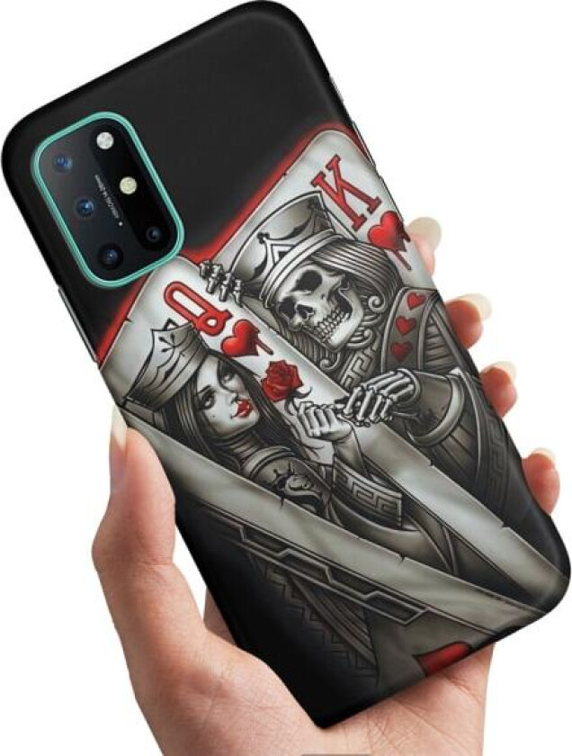 OnePlus 8T - Deksel/Mobildeksel King Queen Kortstokk