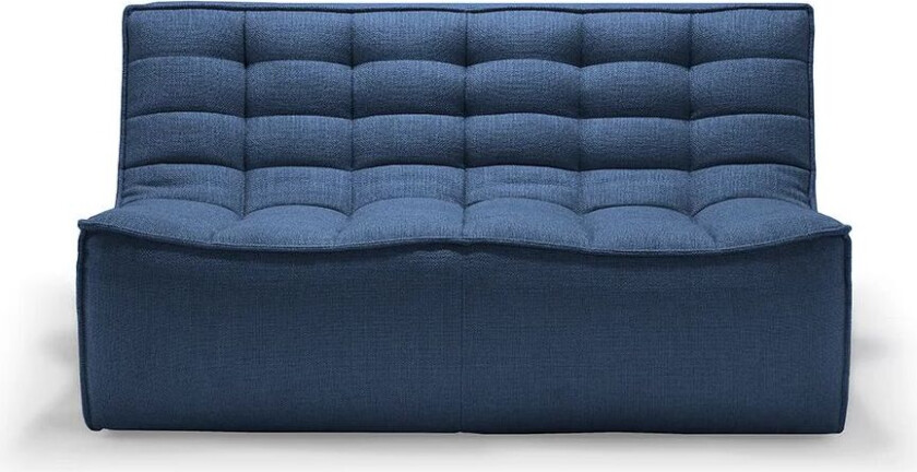 N701 sofa 2-seter Stoff blue