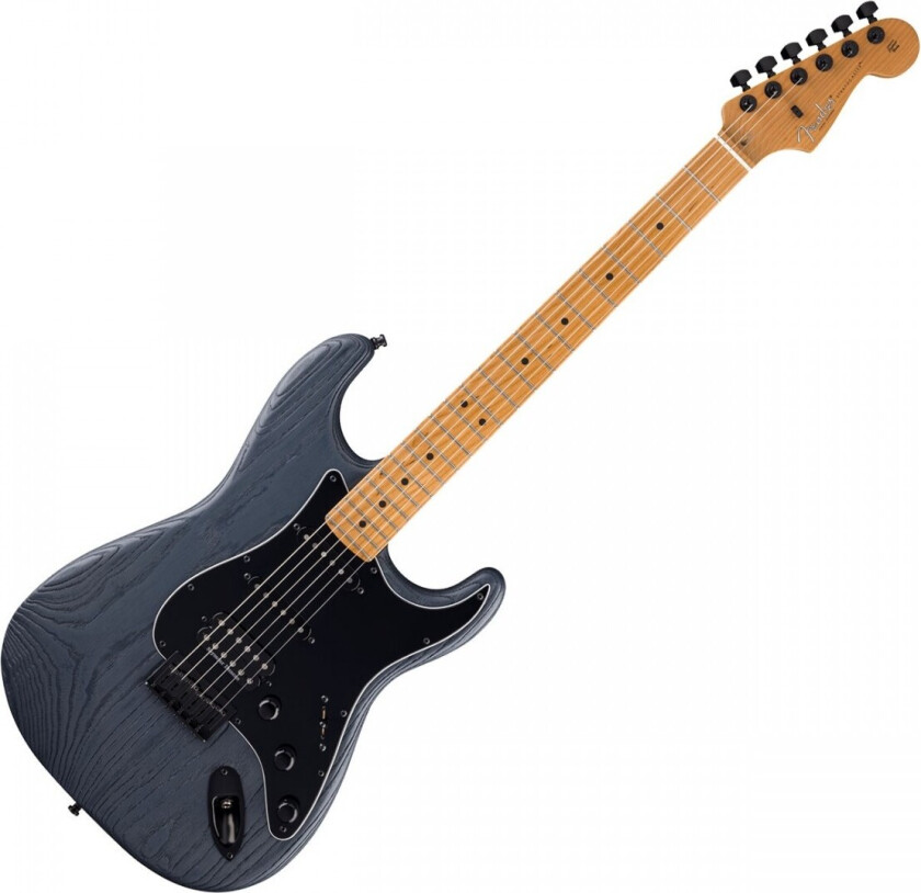 Limited Edition American Pro II Sandblasted Stratocaster HSS EB Smoke Transparent
