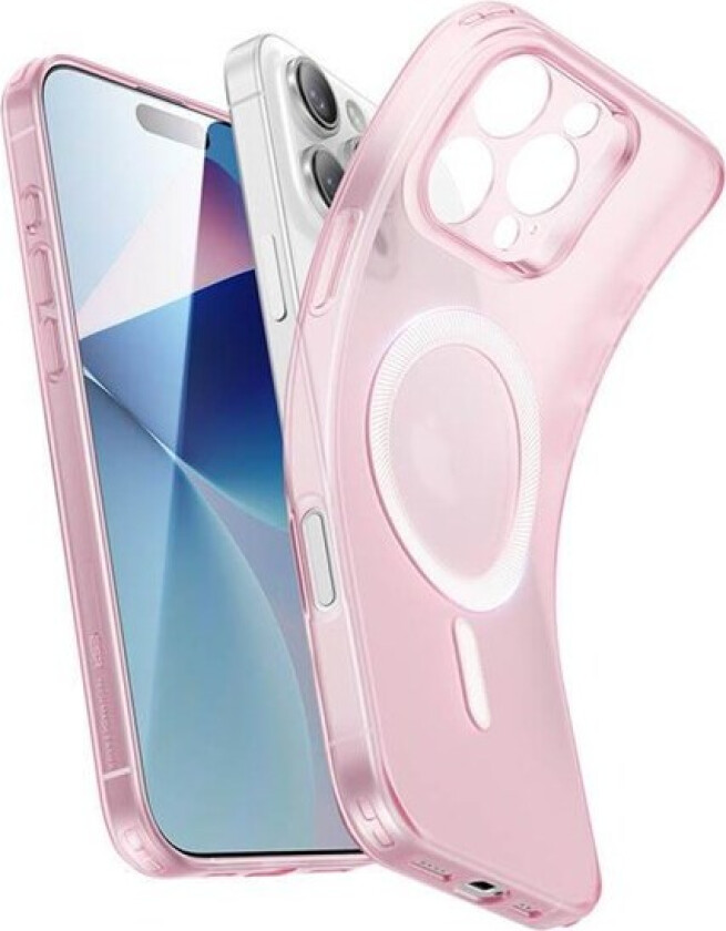 Zero Clear Case (HaloLock) for iPhone 16 Pro Max (pink)