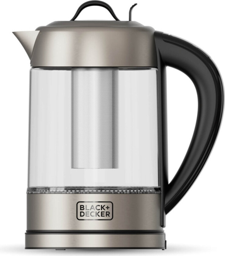 BLACK+DECKER Kettle Glass Tea Filter 1,7L