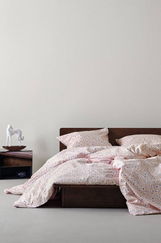 DAISY sengesett enkeltseng - økologisk Rosa