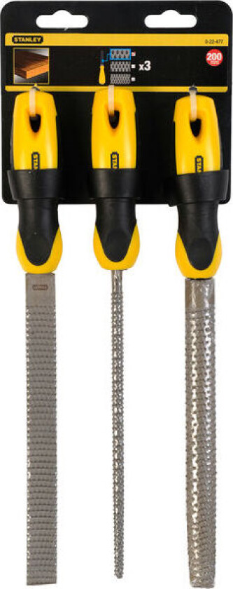 Bilde av Stanley Fil Sett 8"/200mm Runde 0-22-477