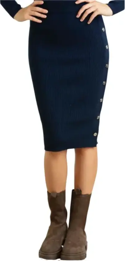 Pinko, Dame, Skjørt, Blå, S