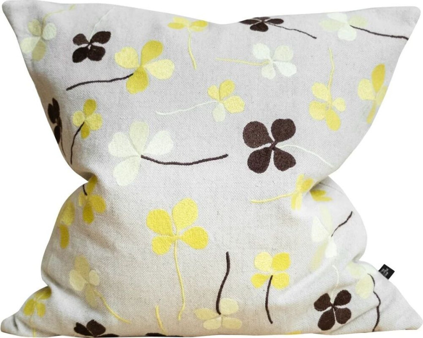 Bilde av Clover putetrekk 48 x 48 cm Gul