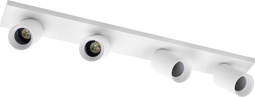 Brinja takspot, lang, hvit, 4 lyskilder