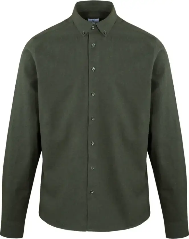 Albin Shirt Olive XL Brushed twill shirt