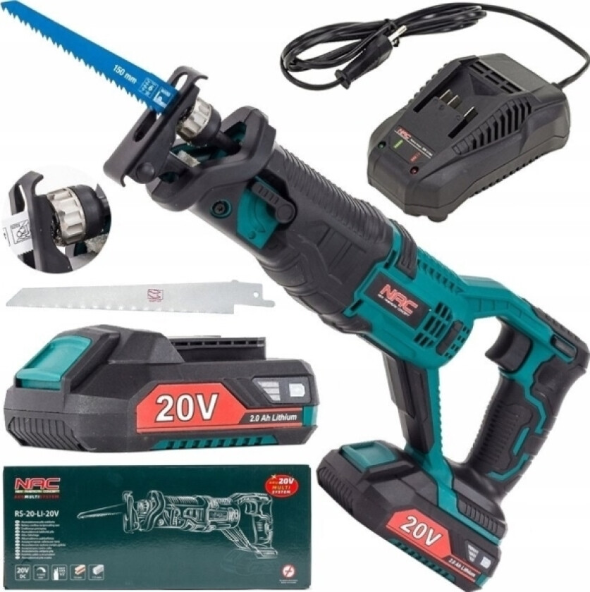 Nac.Sabre Sag 20V 1X 2,0Ah