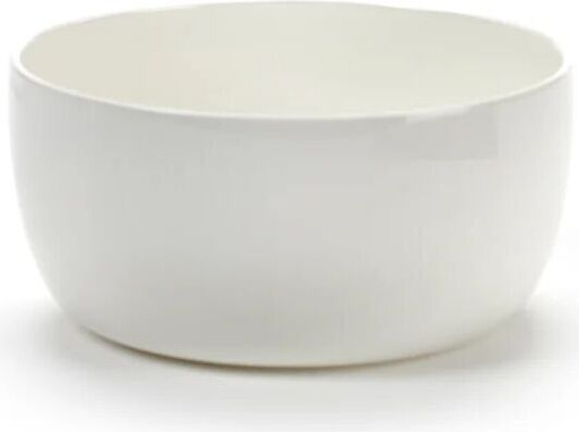 Base frokostskål med lav kant hvit 12 cm