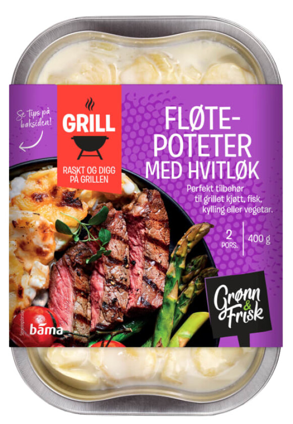 Fløtepoteter m/Hvitløk 400g