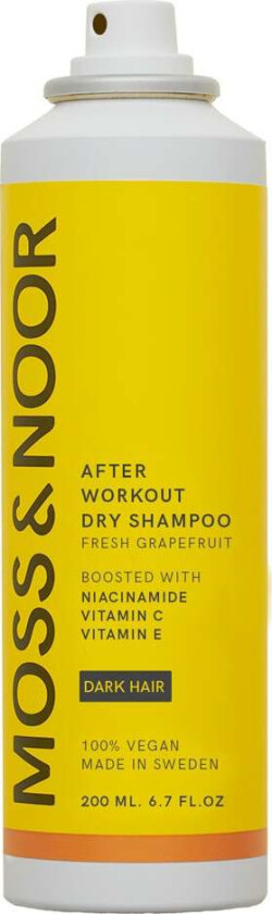 MOSS & NOOR After Workout Dry Shampoo Dark Hair