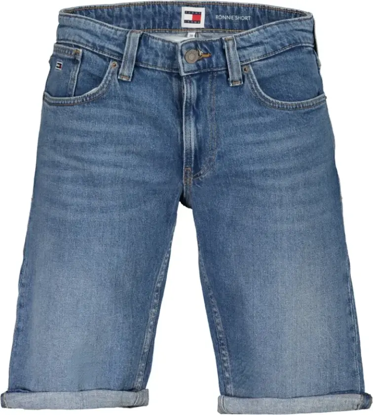 Herre, Shorts, Blå, W28