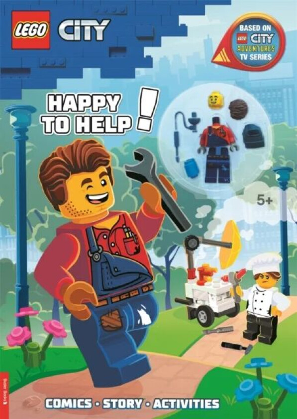 LEGO (R) City: Happy to Help! Activity Book (with Harl Hubbs minifigure) av Buster Books, LEGO (R)