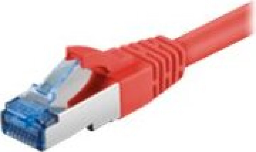 Microconnect - Nettverkskabel - Rj-45 (Hann) Til Rj-45 (Hann) - 1.5 M - Sftp - Cat 6A - Halogenfri, Uten Hindringer - Rød