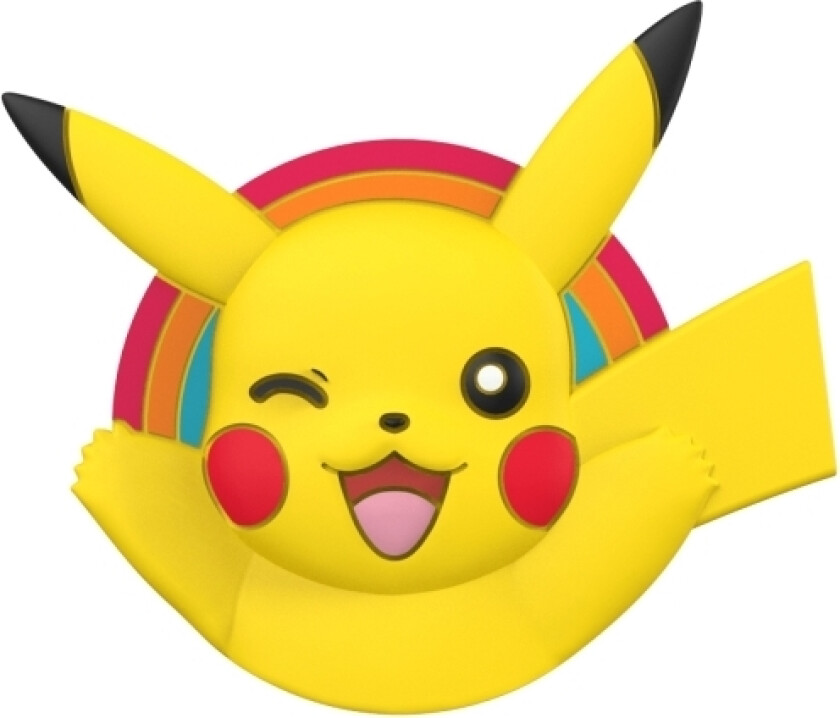 Popsockets Pokémon - Pikachu Popout, Grep, Gult, Oransje, Metall, Universell, 1 Stykker, 38,8 Mm