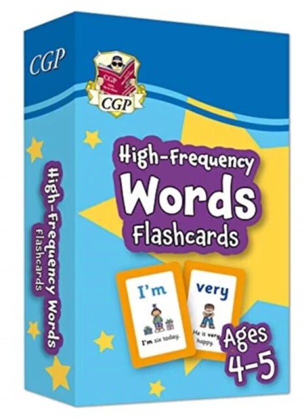 High-Frequency Words Flashcards for Ages 4-5 (Reception) av CGP Books