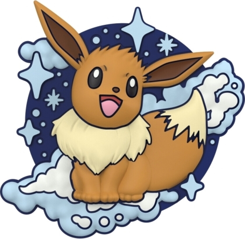Popsockets Pokémon - Eevee Popout, Grep, Flerfarget, Metall, Universell, 1 Stykker, 38,8 Mm