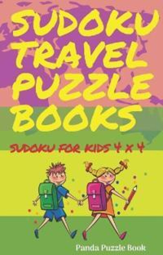 Sudoku Travel Puzzle Books - Sudoku For Kids 4x4