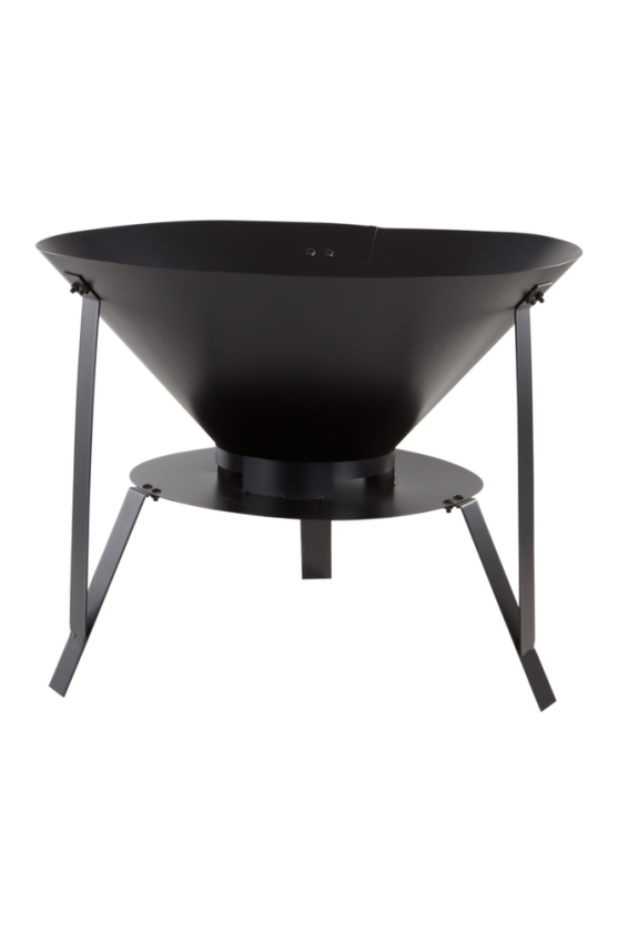 Bilde av bålpanne Ø 60 cm Black mdf / metall