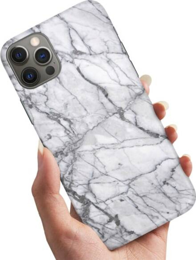 iPhone 15 Pro - Deksel/Mobildeksel Marmor
