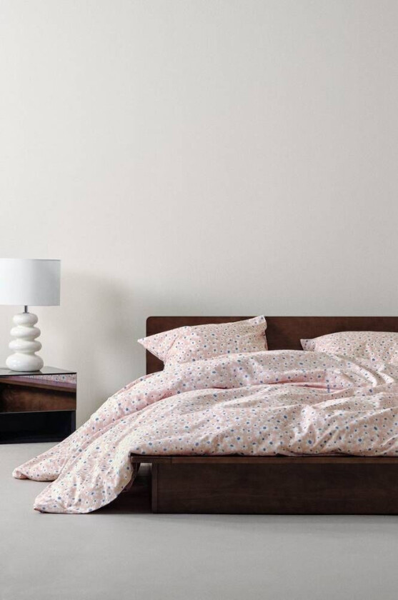 DAISY sengesett dobbeltseng - økologisk Rosa