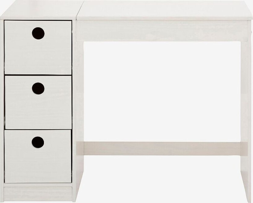 Skrivebord Alpi, Hvit