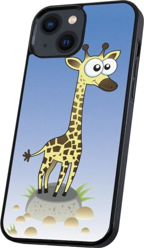 iPhone 13 - Deksel/Mobildeksel Tegnet Giraff Multicolor