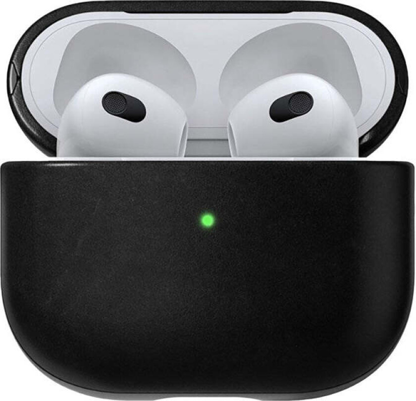 AirPods (3. gen.) Nomad Modern Horween Leather Deksel - Svart