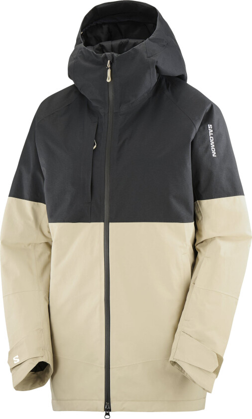 Women's Bashley Puff Jacket Deep Black/White Pepper