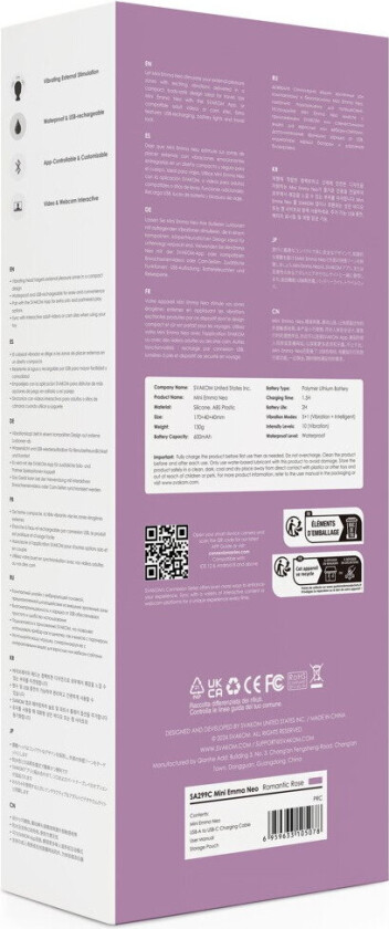 Mini Emma Neo Massasjestav fra SVAKOM