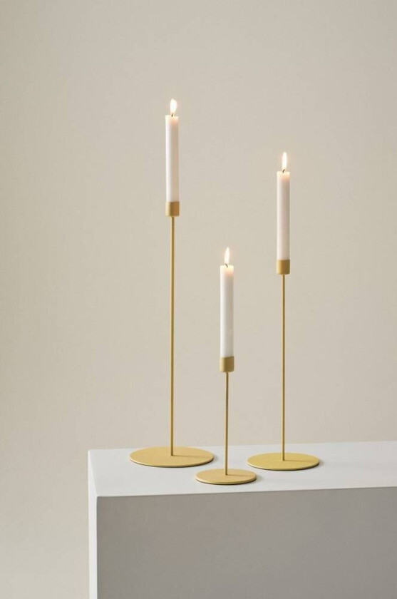 ELSY lysestake 3-pk Gul