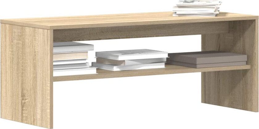 TV-benk sonoma eik 100x40x40 cm sponplate