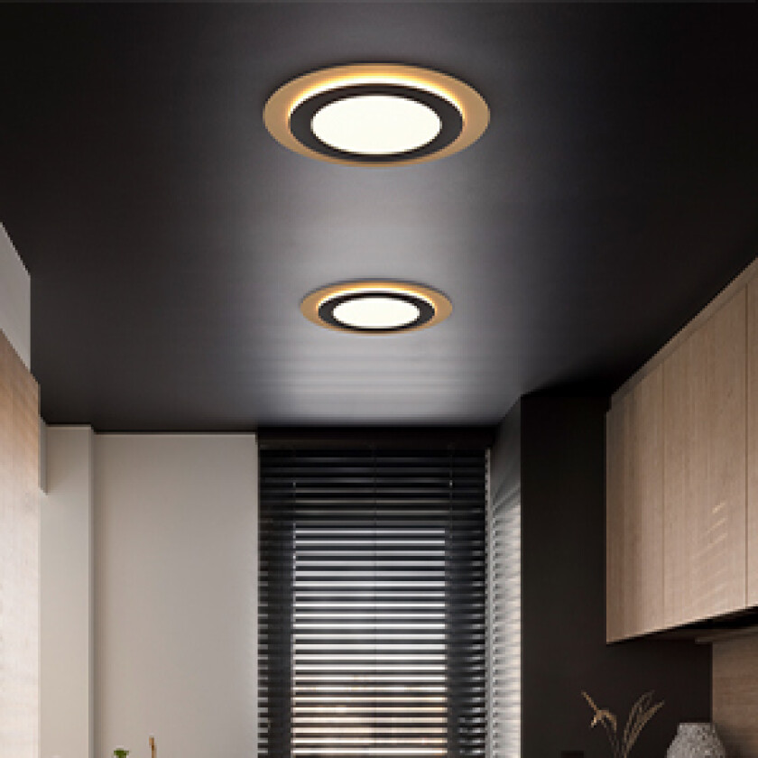 Morgan LED Taklampe Sort Takplafonder Lampehuset